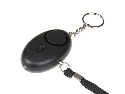 Alarm osobisty GUARD Scorpion z latarką LED, czarny, syrena 120dB (YC-003-BL) Alarm osobisty GUARD Scorpion z latarką LED, czarny, syrena 120dB (YC-003-BL)