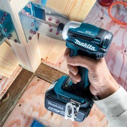 Makita DTD172RTJ klucz zasilany 1/4" 3800 RPM 180 N·m Czarny, Niebieski 18 V
