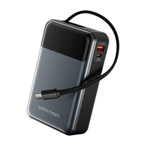Powerbank Vention USB-C 20000mAh 65W FHYB0 (czarny) Powerbank Vention USB-C 20000mAh 65W FHYB0 (czarny)