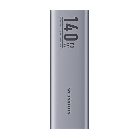 Powerbank Vention wyświetlacz LED 27000mAh 140W FHVH0 (szary)