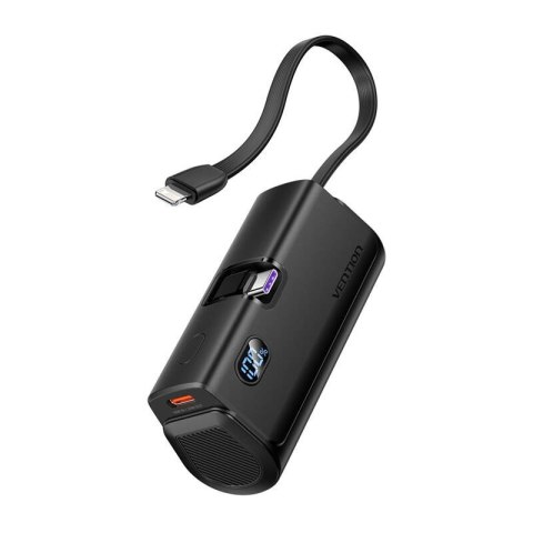 Powerbank Vention wyświetlacz LED 4800mAh 22.5W FHQB0 (czarny) Powerbank Vention wyświetlacz LED 4800mAh 22.5W FHQB0 (czarny)