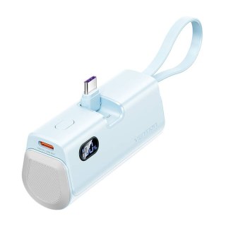 Powerbank Vention wyświetlacz LED 4800mAh 22.5W FHQL0 (niebieski)