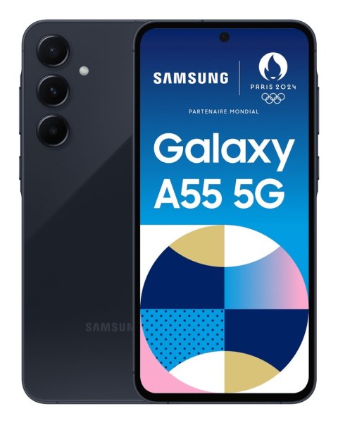 Samsung Galaxy A55 5G 16,8 cm (6.6") Hybrid Dual SIM USB Type-C 8 GB 128 GB 5000 mAh Granatowy (marynarski) Samsung Galaxy A55 5G 16,8 cm (6.6") Hybrid Dual SIM USB Type-C 8 GB 128 GB 5000 mAh Granatowy (marynarski)