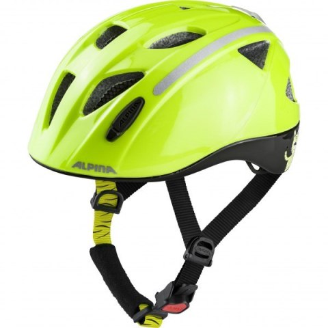 Kask rowerowy ALPINA XIMO FLASH jaskrawy żółty 49-54 Kask rowerowy ALPINA XIMO FLASH jaskrawy żółty 49-54