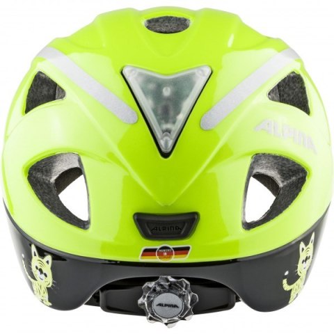 Kask rowerowy ALPINA XIMO FLASH jaskrawy żółty 49-54 Kask rowerowy ALPINA XIMO FLASH jaskrawy żółty 49-54