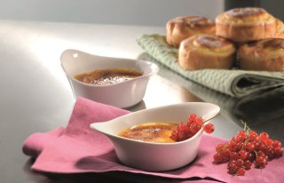 GEFU INSPIRIA Pucharek do lodów Porcelana Biały 2 szt.