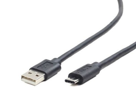 Kabel GEMBIRD CCP-USB2-AMCM-6 (USB 2.0 M - USB typu C M; 1,8m; kolor czarny) Kabel GEMBIRD CCP-USB2-AMCM-6 (USB 2.0 M - USB typu C M; 1,8m; kolor czarny)