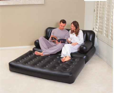 Bestway 75054 sofa nadmuchiwana Czarny Winyl