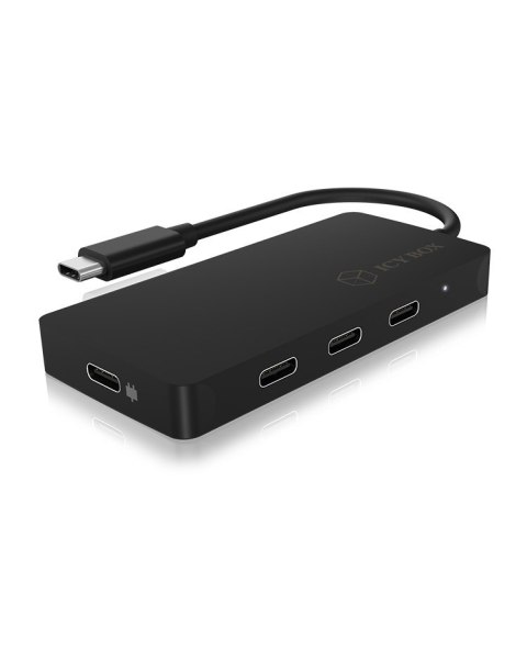 ICY BOX IB-HUB1429-CPD USB 3.2 Gen 2 (3.1 Gen 2) Type-C 10000 Mbit/s Czarny ICY BOX IB-HUB1429-CPD USB 3.2 Gen 2 (3.1 Gen 2) Type-C 10000 Mbit/s Czarny