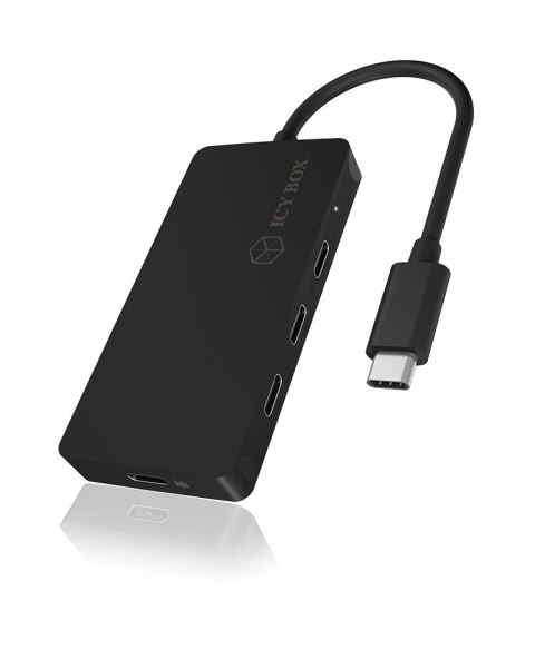 ICY BOX IB-HUB1429-CPD USB 3.2 Gen 2 (3.1 Gen 2) Type-C 10000 Mbit/s Czarny ICY BOX IB-HUB1429-CPD USB 3.2 Gen 2 (3.1 Gen 2) Type-C 10000 Mbit/s Czarny