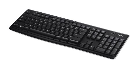 Logitech Wireless Keyboard K270 klawiatura RF Wireless QWERTZ Niemiecki Czarny