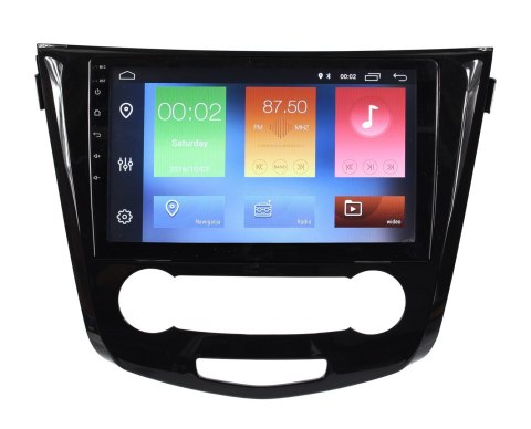 Radio nawigacja GPS Nissan Qashqai 2, X-Trail 2014+ Android klimatyzacja manualna Radio nawigacja GPS Nissan Qashqai 2, X-Trail 2014+ Android klimatyzacja manualna