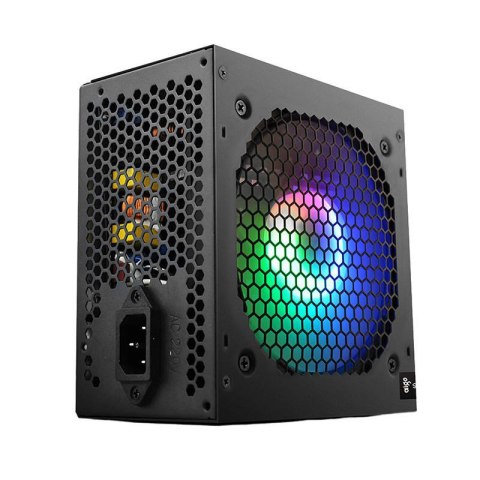Zasilacz RGB do komputera Aigo AK600 (czarny) Zasilacz RGB do komputera Aigo AK600 (czarny)