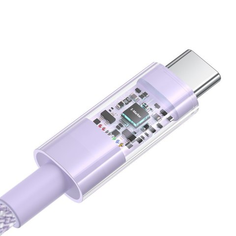 Kabel Baseus Gem Typ C-Typc C 100W 2m (fioletowy) Kabel Baseus Gem Typ C-Typc C 100W 2m (fioletowy)