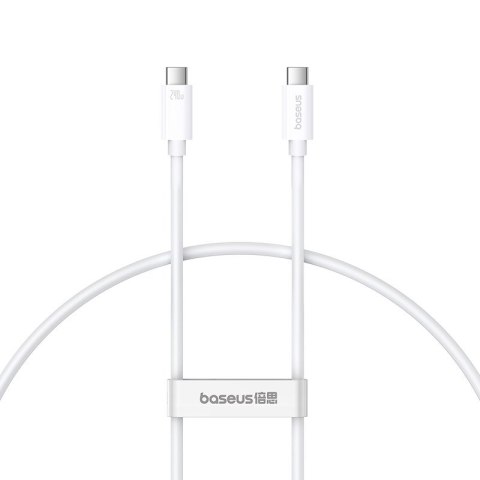 Kabel Baseus Superior Typ C-Typ C 240W 1m (biały)