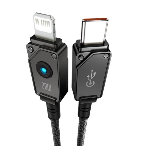 Kabel Baseus Unbreakable USB C-IP 20W 2m (czarny)