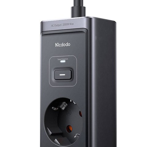 Listwa zasilająca GaN 6w1 Mcdodo CH-0620, 30W Listwa zasilająca GaN 6w1 Mcdodo CH-0620, 30W