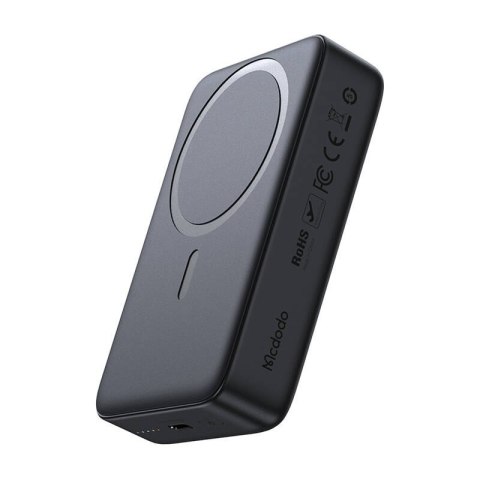 Power Bank Magnetyczny Mcdodo MC-5021 20000mAh, 20W (czarny) Power Bank Magnetyczny Mcdodo MC-5021 20000mAh, 20W (czarny)