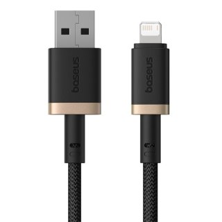 Kabel Baseus Dura 2.4A 1m (czarno-złoty)
