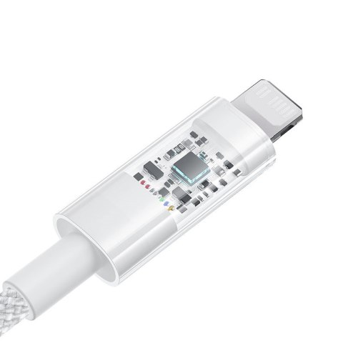 Kabel Baseus Gem USB C-IP 20W 1m (biały) Kabel Baseus Gem USB C-IP 20W 1m (biały)