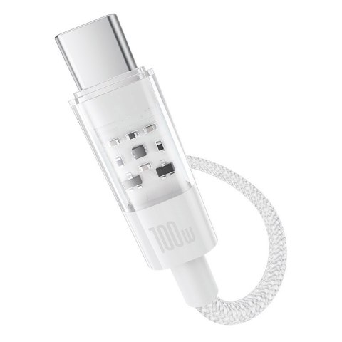 Kabel Baseus Gem USB-USB C 100W 1m (biały) Kabel Baseus Gem USB-USB C 100W 1m (biały)