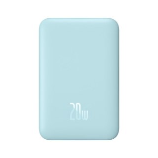 Powerbank Baseus Magnetic Mini Air Wireless 10000mAh 20W+kabel USB C-USB C (niebieski)
