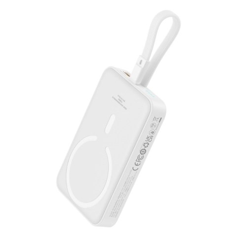 Powerbank Baseus Magnetic Mini Air Wireless 10000mAh 20W+kabel lightning (biały)