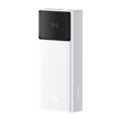 Powerbank Baseus Star-Lord 20000mAh 65W+kabel USB-USB C (biały)