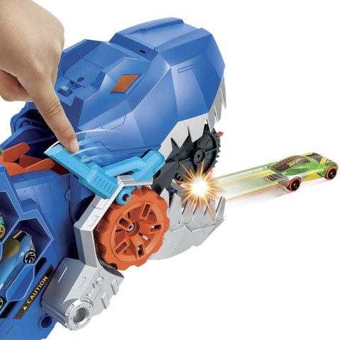 Hot Wheels City T-Rex Mega Transporter HNG50 MATTEL p1