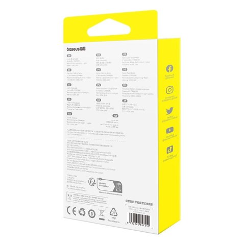 Kabel Baseus Flash 2 USB-USB C 100W 1m (czarny)