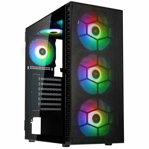 Obudowa Kolink Observatory HF Mesh ARGB Midi Tower - czarny Obudowa Kolink Observatory HF Mesh ARGB Midi Tower - czarny