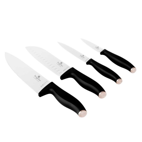 ZESTAW 4 NOŻY BERLINGER HAUS BH-2956 BLACK ROSE
