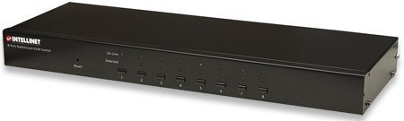 INTELLINET PRZEŁĄCZNIK KVM 8-PORTOWY USB/PS2 Z OSD RACKOWY 506441 INTELLINET PRZEŁĄCZNIK KVM 8-PORTOWY USB/PS2 Z OSD RACKOWY 506441