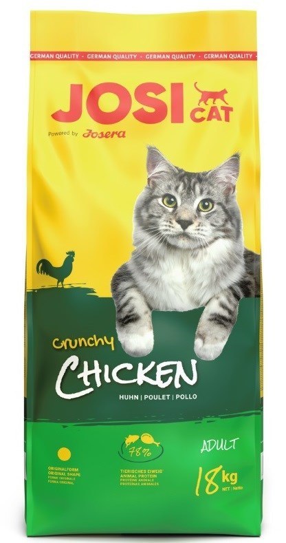 JOSERA JosiCat Crunchy Chicken - sucha karma dla kota - 18 kg JOSERA JosiCat Crunchy Chicken - sucha karma dla kota - 18 kg