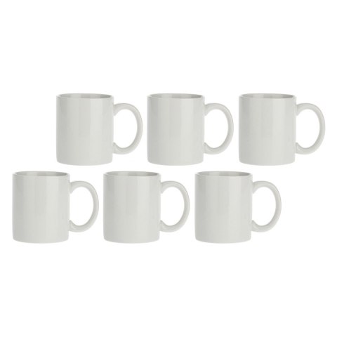 Zestaw 6 kubków z uchwytem Corte - Biały, 350 ml Zestaw 6 kubków z uchwytem Corte - Biały, 350 ml