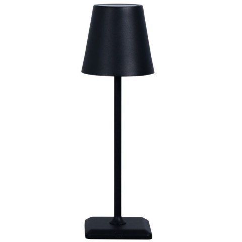 Bezprzewodowa lampka LED stołowa dotykowa czarna Bezprzewodowa lampka LED stołowa dotykowa czarna