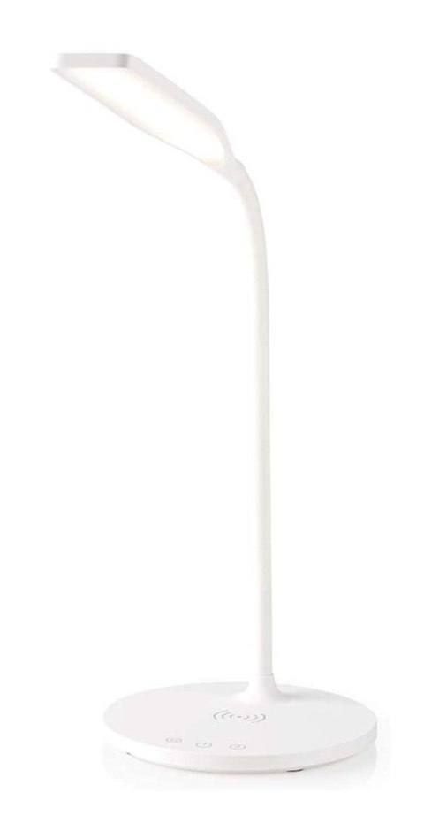 Lampka LED 5.5W biurkowa dotykowa z ładowarką Qi 15W
