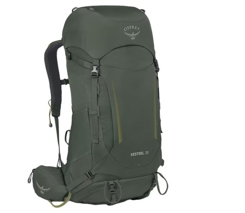 Plecak trekkingowy OSPREY Kestrel 38 khaki S/M Plecak trekkingowy OSPREY Kestrel 38 khaki S/M