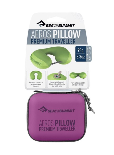 Poduszka SEA TO SUMMIT Aeros Premium Traveller Magenta Poduszka SEA TO SUMMIT Aeros Premium Traveller Magenta