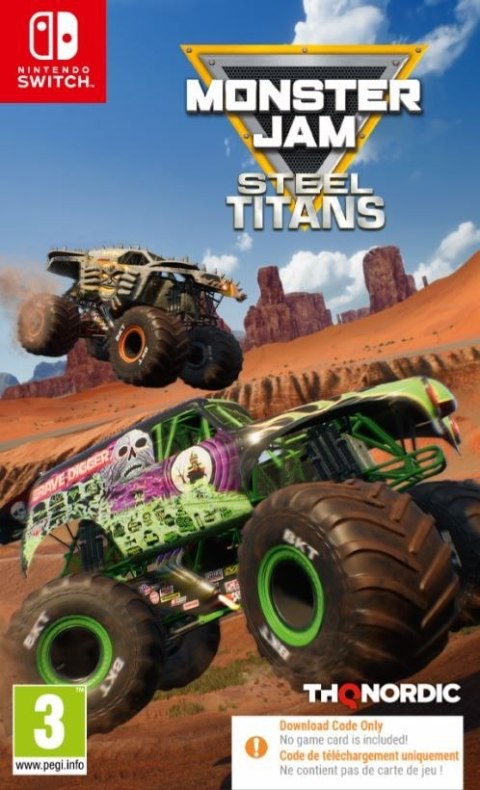 Gra Nintendo Switch Monster Jam Steel Titans CiB Gra Nintendo Switch Monster Jam Steel Titans CiB