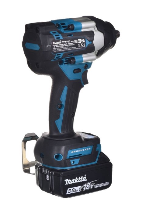 MAKITA KLUCZ UDAROWY 18V 1/2" 700Nm 2x5,0Ah WALIZKA MAKPAC DTW700RTJ