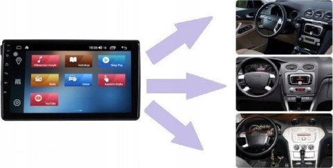 RADIO NAWIGACJA GPS FORD GALAXY 2006-2015 ANDROID