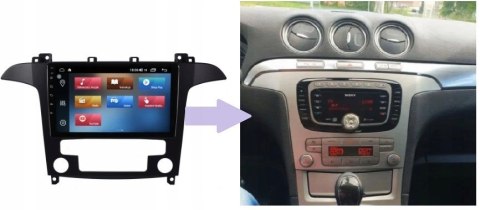 RADIO NAWIGACJA GPS FORD S-MAX 2006-2015 ANDROID
