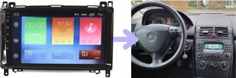 RADIO NAWIGACJA GPS MERCEDES W245, T245 A KLASA ANDROID RADIO NAWIGACJA GPS MERCEDES W245, T245 A KLASA ANDROID