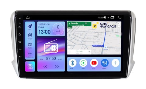 RADIO NAWIGACJA GPS PEUGEOT 208 / 2008 2012-2019 RADIO NAWIGACJA GPS PEUGEOT 208 / 2008 2012-2019