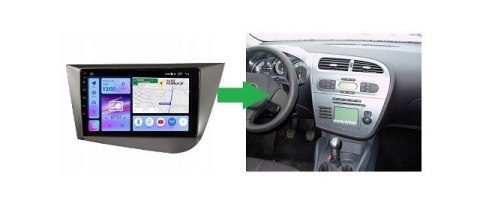 RADIO NAWIGACJA GPS SEAT LEON II 2005-2012 ANDROID