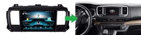 RADIO NAWIGACJA GPS TOYOTA PROACE 2016+ ANDROID RADIO NAWIGACJA GPS TOYOTA PROACE 2016+ ANDROID