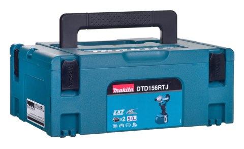 MAKITA ZAKRĘTARKA UDAROWA 18V 155Nm 2x5,0Ah DTD156RTJ