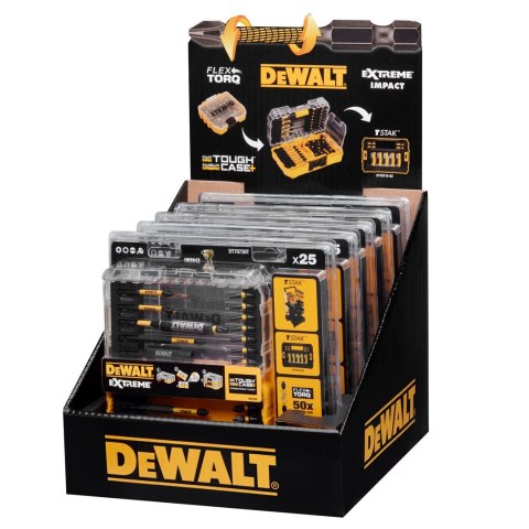 Zestaw bitów 25 cz. FLEXTORQ DEWALT DT70730T Zestaw bitów 25 cz. FLEXTORQ DEWALT DT70730T