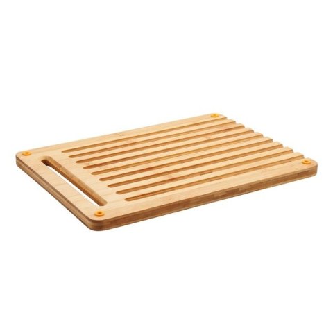 Fiskars 1057550 deska do krojenia Prostokątny Bambusowy, Plastik Bambusowy, Czarny